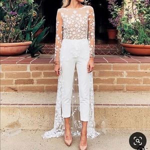 Rime Arodaky Patsy Bridal Jumpsuit